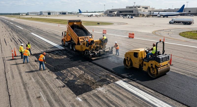 Airport Runway Repair in San Diego, CA