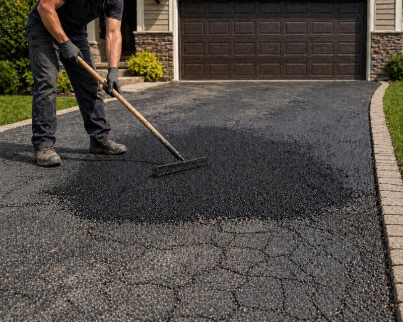 Blacktop Driveway Repair in Savannah, GA