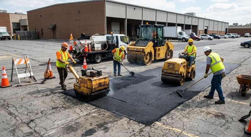 Church Parking Lot Repair in Little Rock, AR