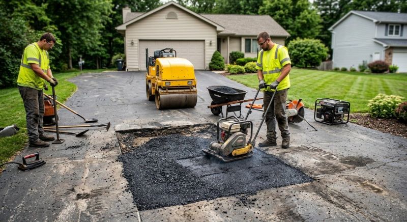 Driveway Paving Repair in Orange County, CA
