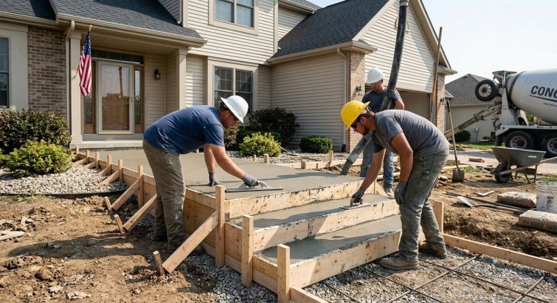 Porch Slab Installation in Salt Lake City, UT