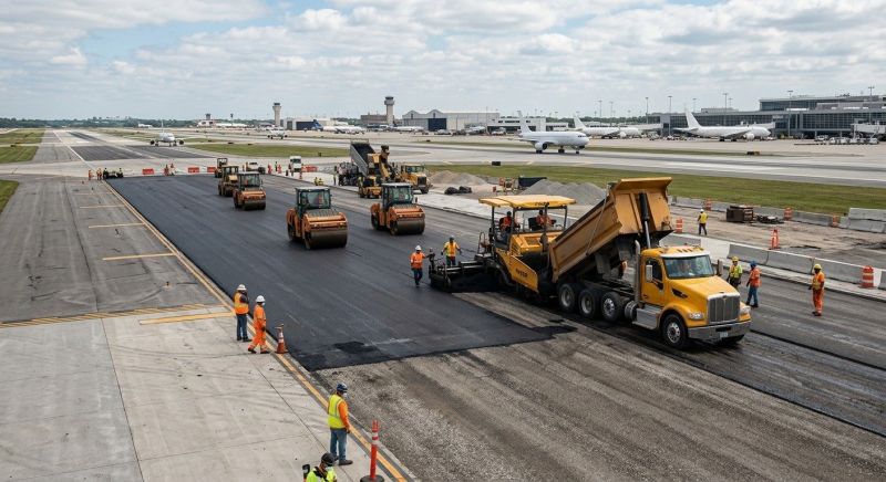 Airport Paving in Little Rock, AR