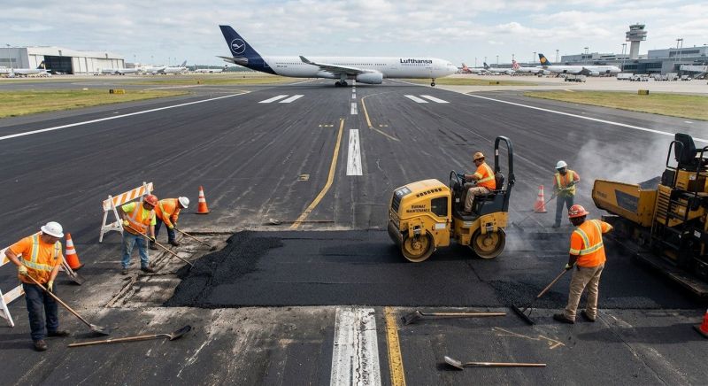 Airport Runway Repair in Palm Springs, CA