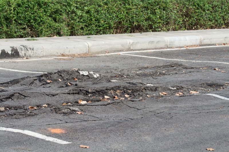 Asphalt Parking Lot Repair in Bluffton, SC