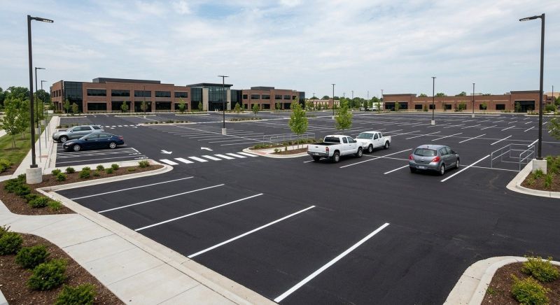 Church Parking Lot Paving in Little Rock, AR