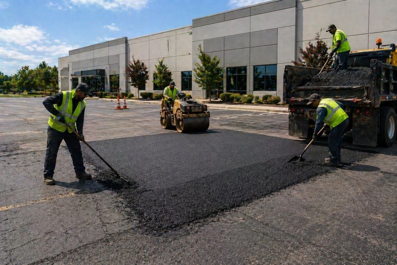 Church Parking Lot Repair in Savannah, GA