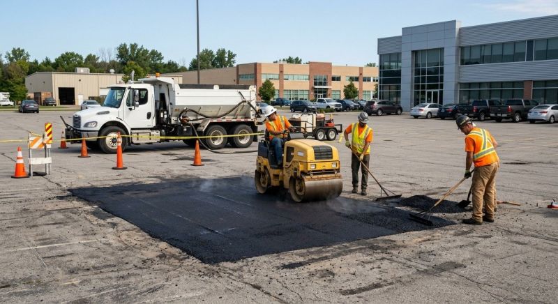 Commercial Asphalt Repair in Orange County, CA