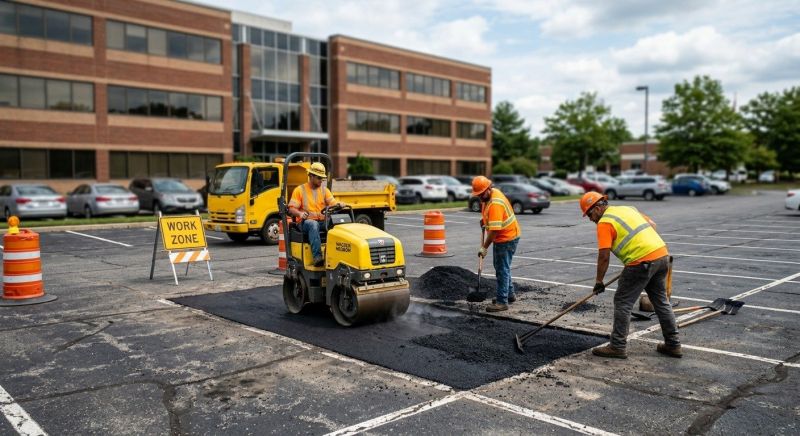 Commercial Asphalt Repair in Conway, AR