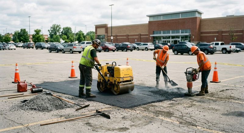 Commercial Pavement Repair in Los Angeles, CA
