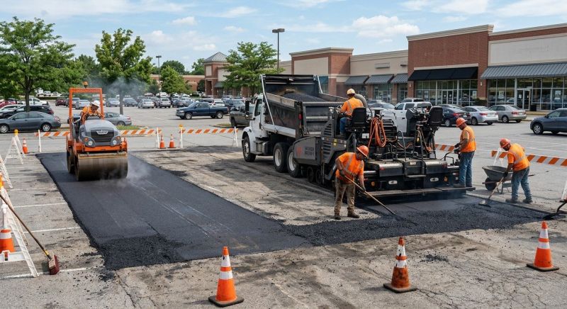Commercial Paving Repair in Savannah, GA