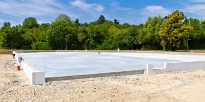 Commercial Slab Installation in Gig Harbor, WA