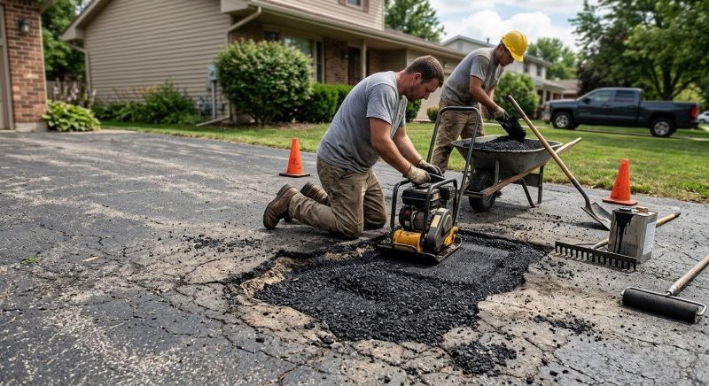 Driveway Paving Repair in Little Rock, AR