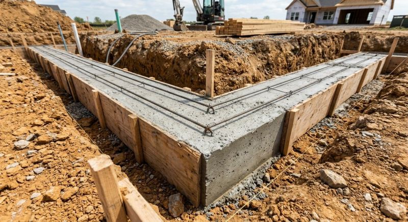 House Footing Construction in Fort Wayne, IN