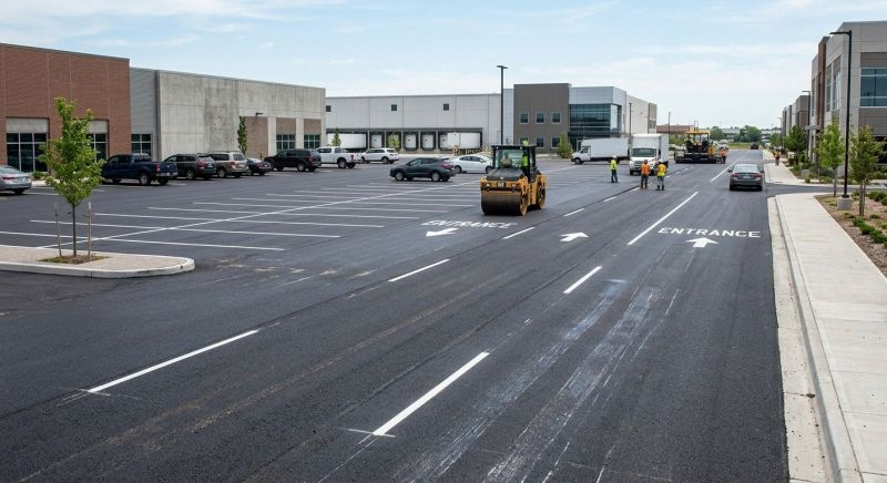 Parking Lot Asphalting in Savannah, GA