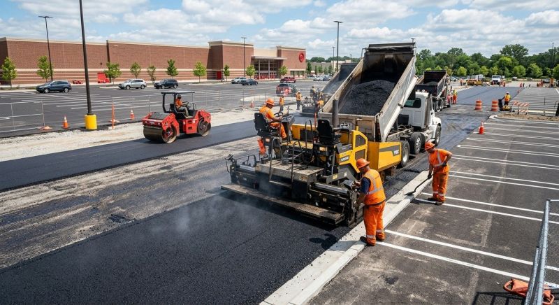 Parking Lot Asphalting in Los Angeles, CA