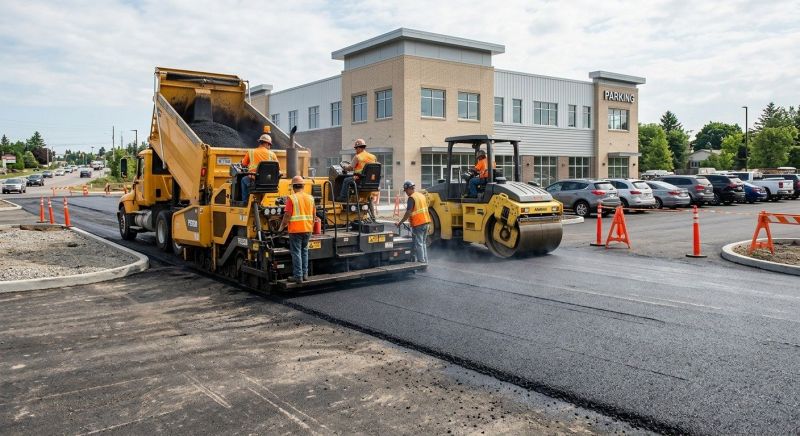 Parking Lot Paving in Savannah, GA