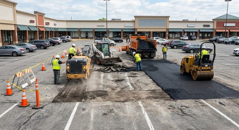 Parking Lot Repair in Los Angeles, CA