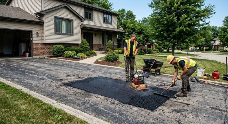 Paved Driveway Repair in Savannah, GA