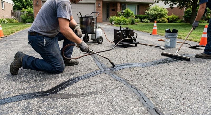 Paved Driveway Repair in Los Angeles, CA