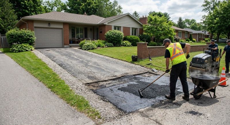 Paved Driveway Repair in Little Rock, AR