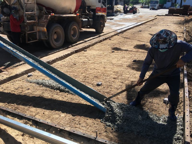 Poured Foundation Installation in Greenville, SC